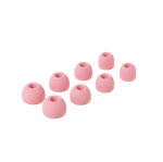 Embouts de rechange Quiet roses - silicone souple, lot XS/S/M/L