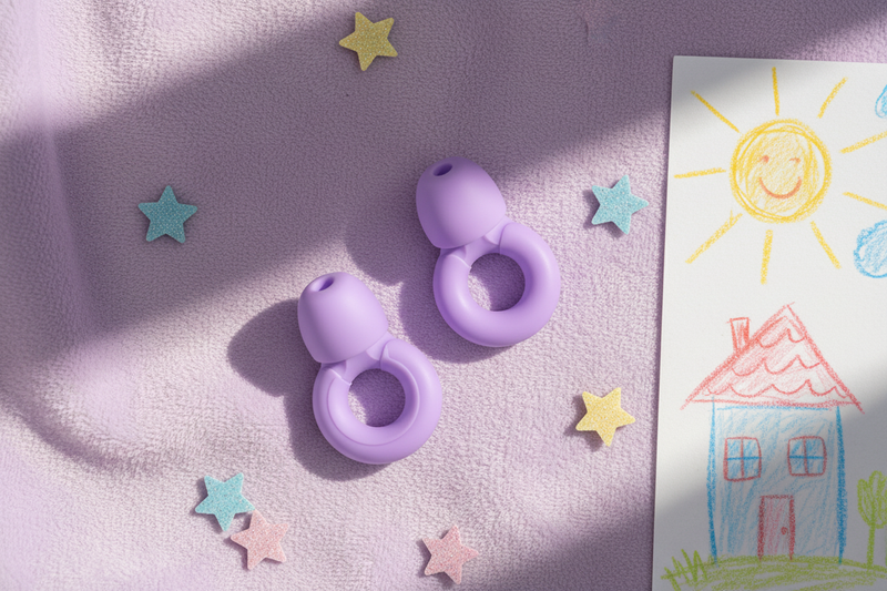 Quiet Kids violet lifestyle étoiles dessin
