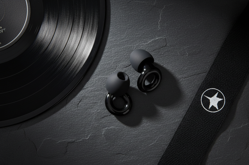 Quiet Social noir lifestyle vinyle concert