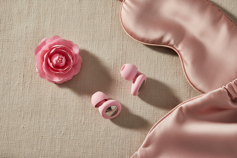 Bouchons roses Quiet sommeil lifestyle lin fleur