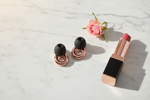 Quiet Social rose gold lifestyle marbre fleur