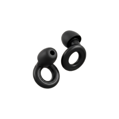 Bouchons d'oreilles pour enfants Quiet Kids noirs, embouts en silicone souple dès la taille XS