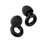Bouchons d'oreilles Quiet Social noirs - réduction du bruit ambiant pour la vie sociale