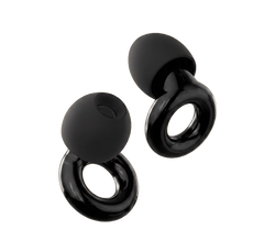 Bouchons d'oreilles Quiet Social noirs - réduction du bruit ambiant pour la vie sociale