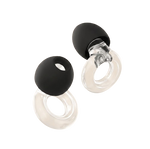 Bouchons d'oreilles Quiet Social transparents - réduction du bruit ambiant pour la vie sociale