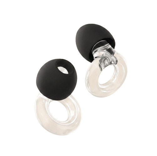 Bouchons d'oreilles Quiet Social transparents - réduction du bruit ambiant pour la vie sociale
