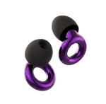 Bouchons d'oreilles Quiet Social violets - réduction du bruit ambiant pour la vie sociale