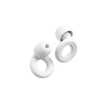 Bouchons d'oreilles pour enfants Quiet Kids blancs, embouts en silicone souple dès la taille XS
