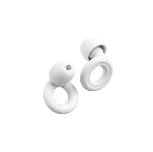 Bouchons d'oreilles pour enfants Quiet Kids blancs, embouts en silicone souple dès la taille XS