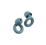 Bouchons d'oreilles pour enfants Quiet Kids bleus, embouts en silicone souple dès la taille XS