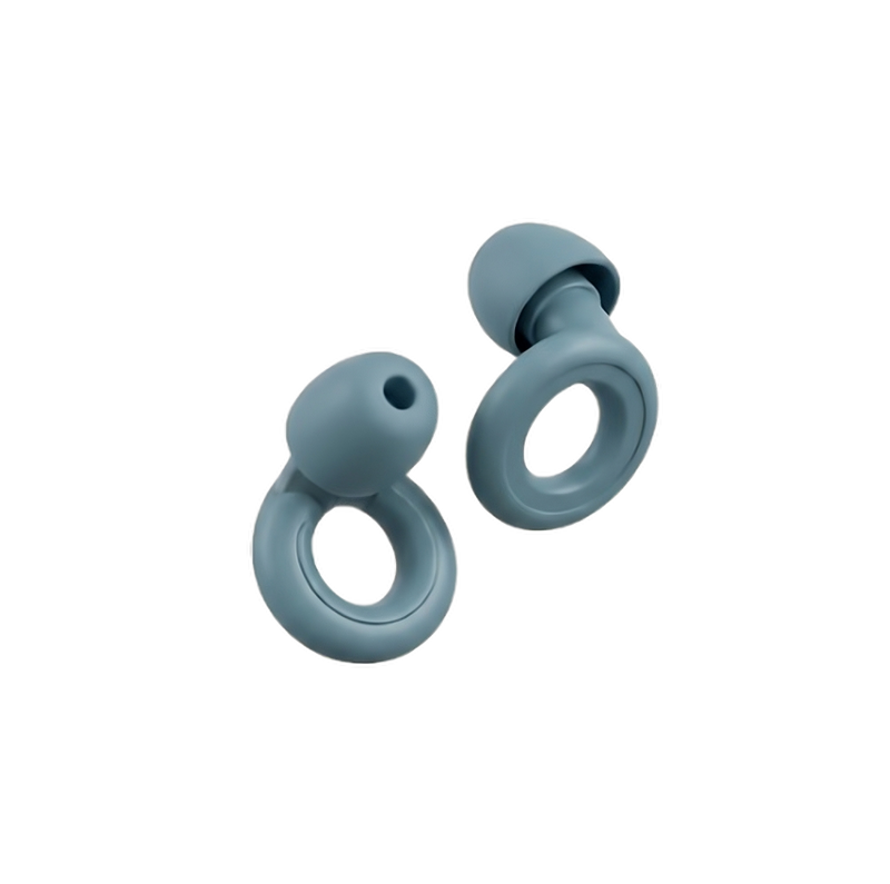 Bouchons d'oreilles pour enfants Quiet Kids bleus, embouts en silicone souple dès la taille XS