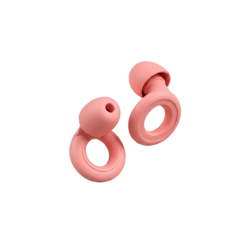 Bouchons d'oreilles pour enfants Quiet Kids roses, embouts en silicone souple dès la taille XS